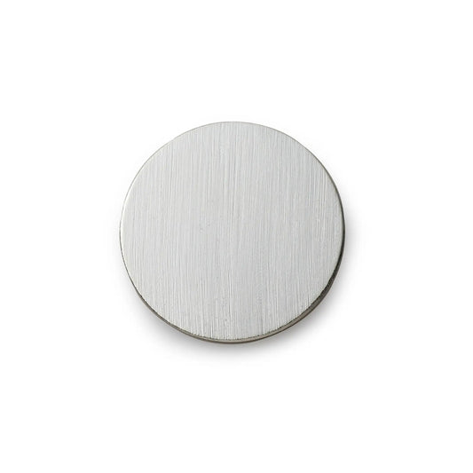 Brushed Silver Blazer Button by Benson & Clegg