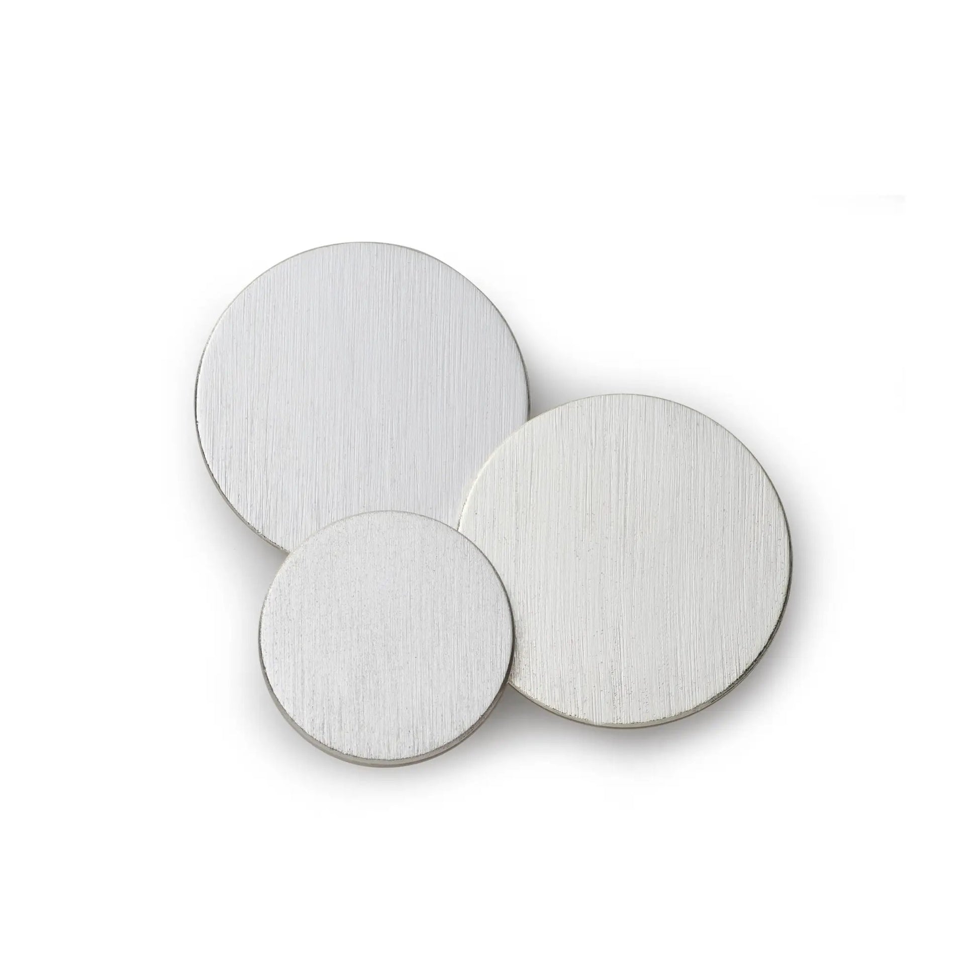 Brushed Silver Blazer Button by Benson & Clegg
