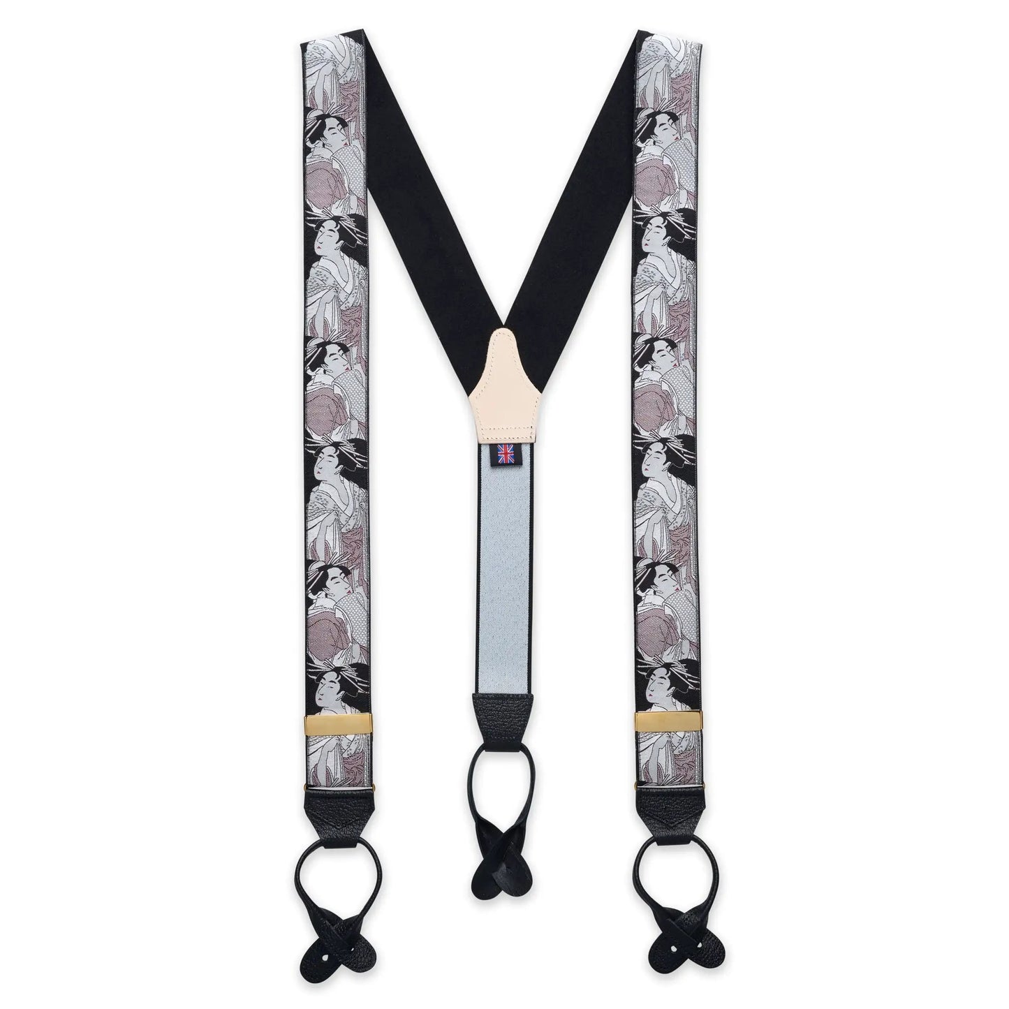 Japanese Lady Limited Edition Luxury Braces by Benson & Clegg