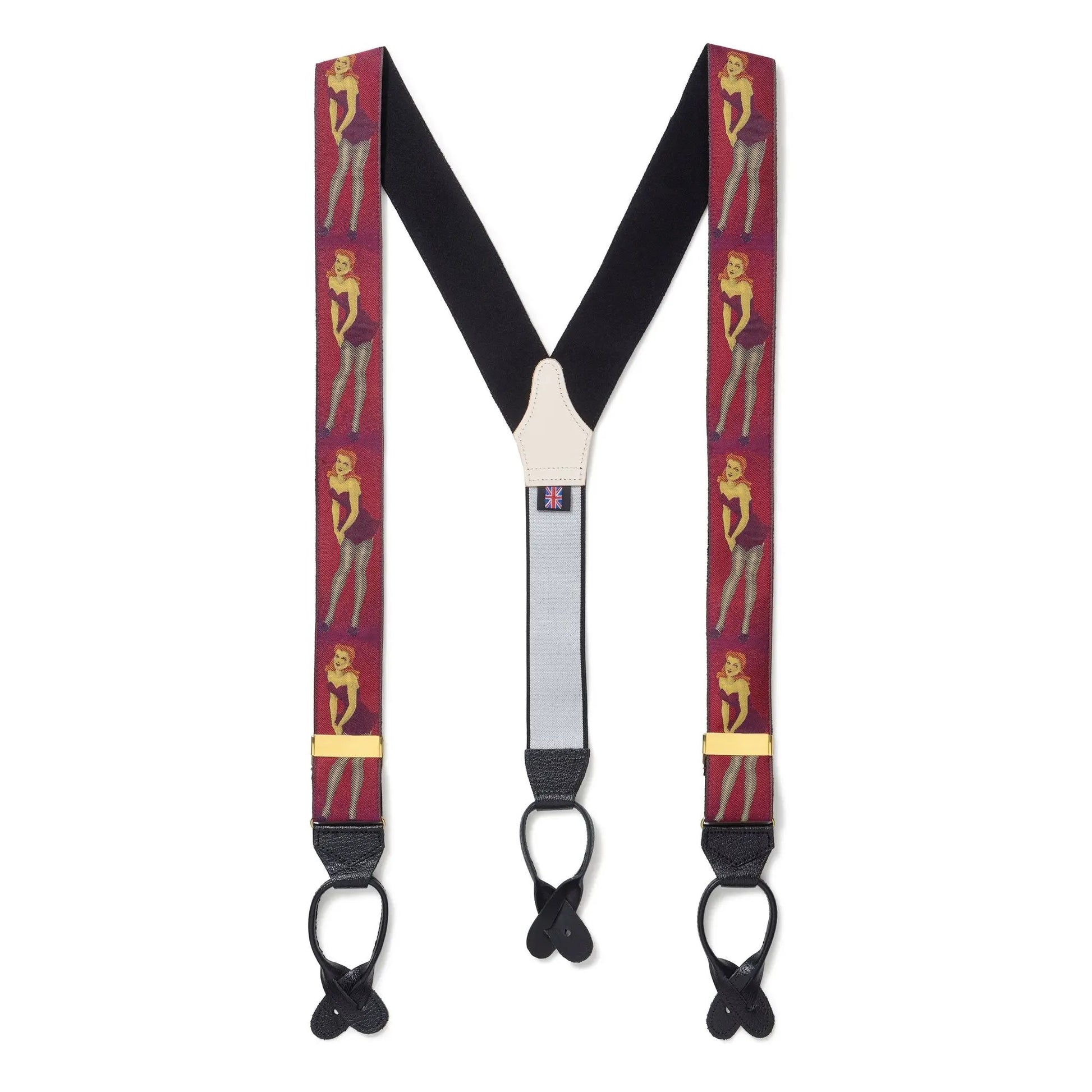 Pinup Limited Edition Luxury Braces by Benson & Clegg