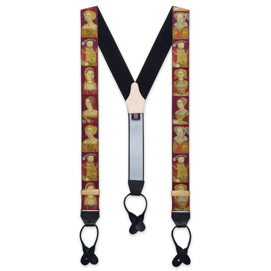 Henry VIII Limited Edition Luxury Braces by Benson & Clegg