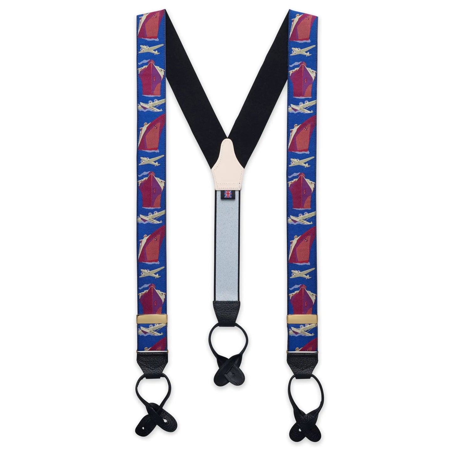 Thirties Travel Limited Edition Luxury Braces by Benson & Clegg