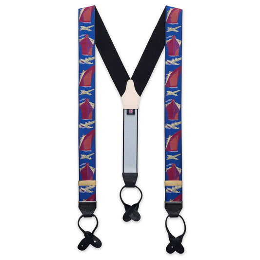 Thirties Travel Limited Edition Luxury Braces by Benson & Clegg