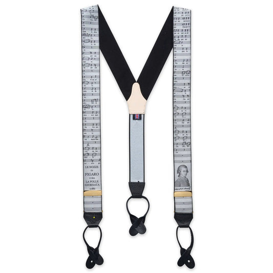 Mozart Limited Edition Luxury Braces by Benson & Clegg