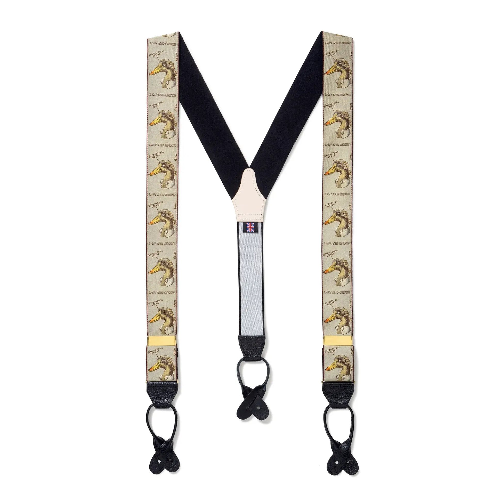 Law & Order Limited Edition Luxury Braces by Benson & Clegg
