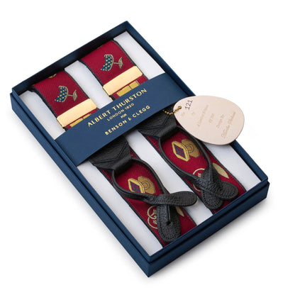 Cufflinks Limited Edition Luxury Braces by Benson & Clegg