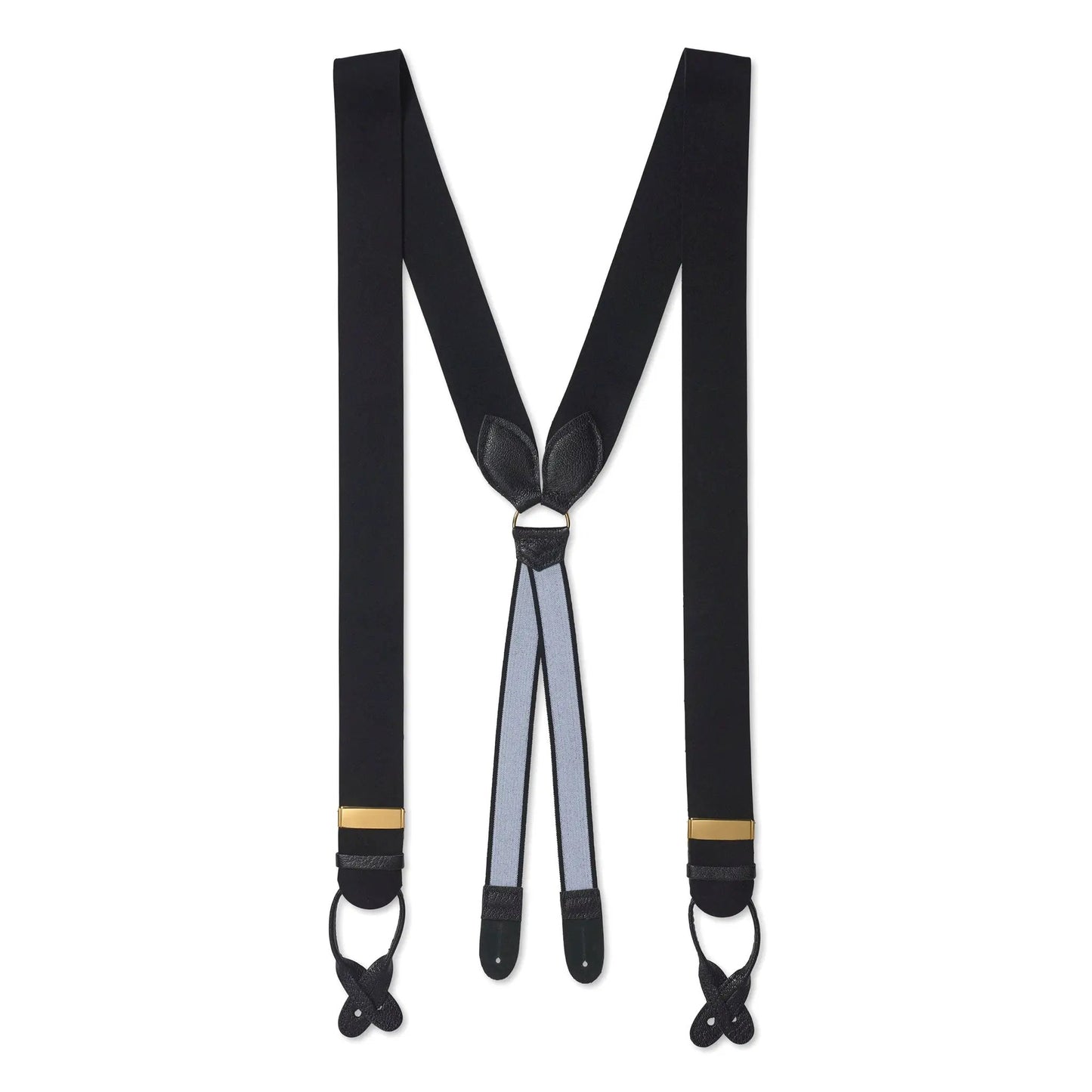 Navy Box Cloth Braces by Benson & Clegg