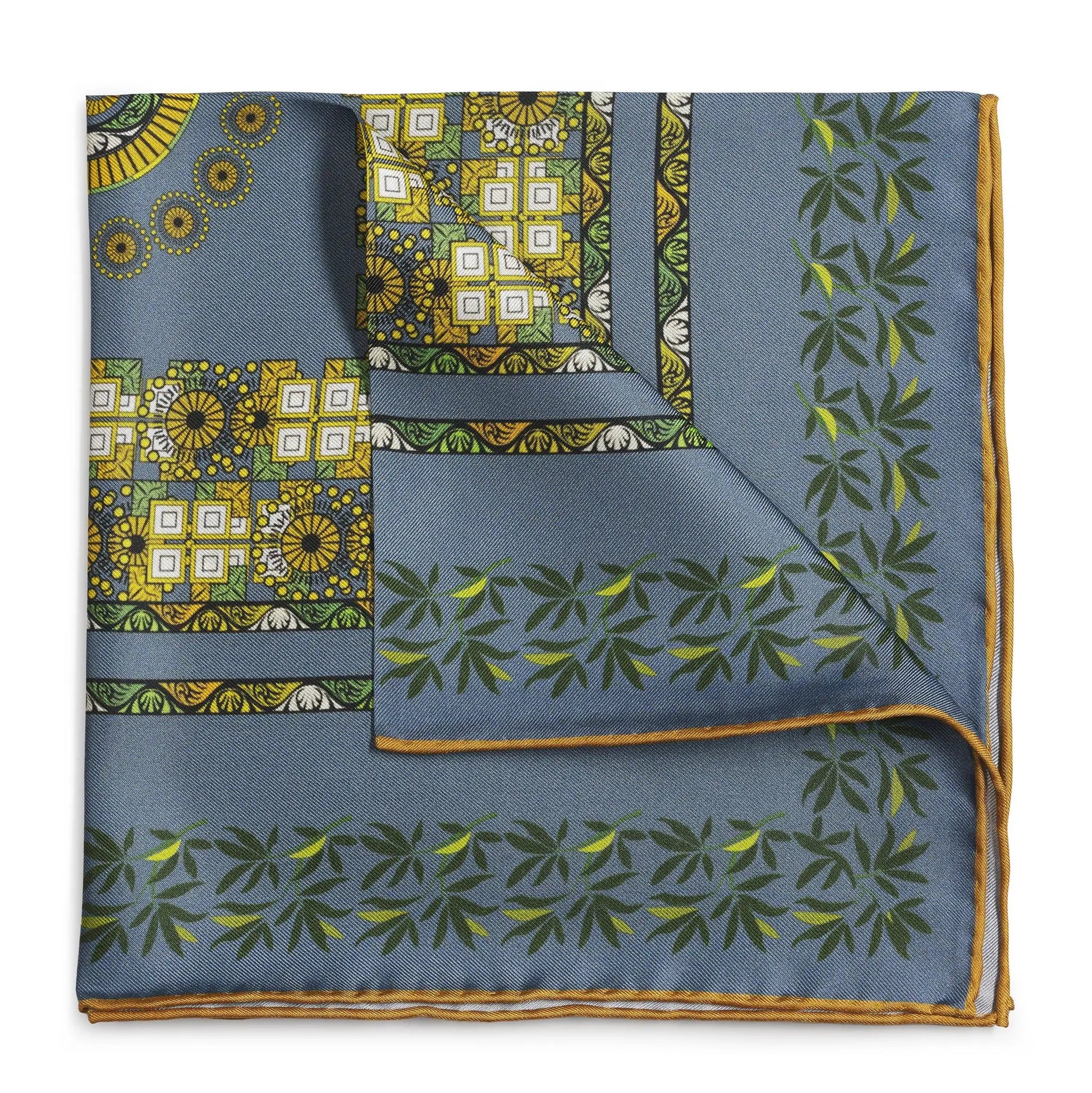 Criterion Bar Sunburst Pocket Square by Benson & Clegg