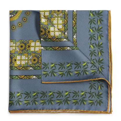 Criterion Bar Sunburst Pocket Square by Benson & Clegg