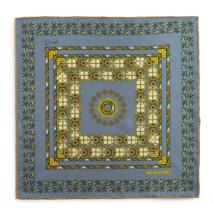 Criterion Bar Sunburst Pocket Square by Benson & Clegg