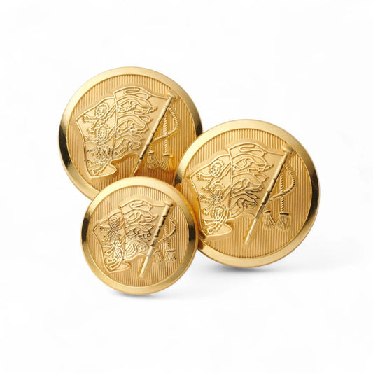Richard The Lionheart Blazer Button Set by Benson & Clegg