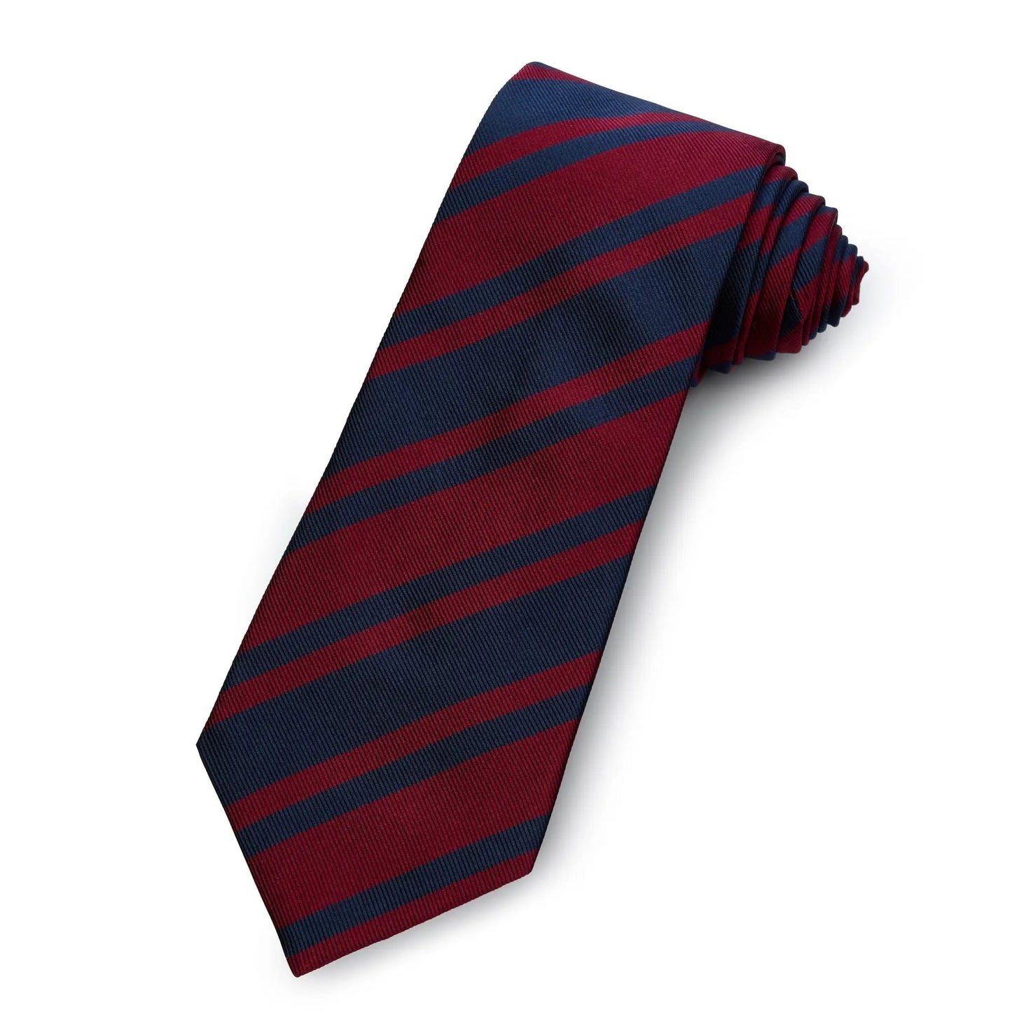 Royal Engineers Three-Fold Silk Reppe Tie by Benson & Clegg