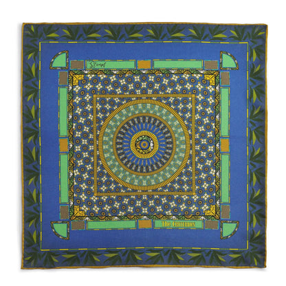 Criterion Bar Geometric Pocket Square by Benson & Clegg