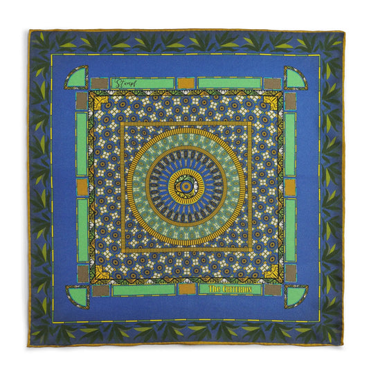 Criterion Bar Geometric Pocket Square by Benson & Clegg