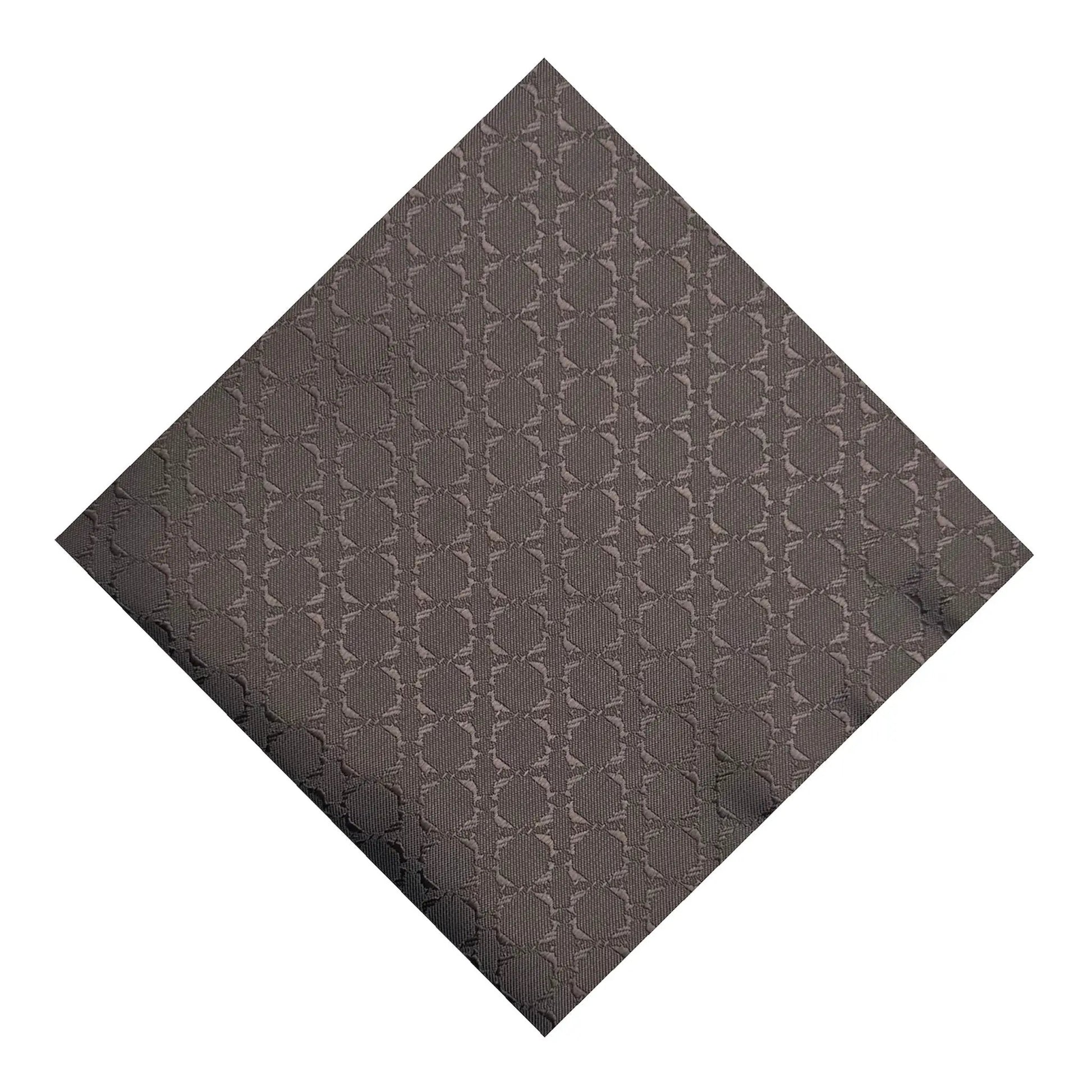 Espresso Textured Pocket Square by OFL Ties