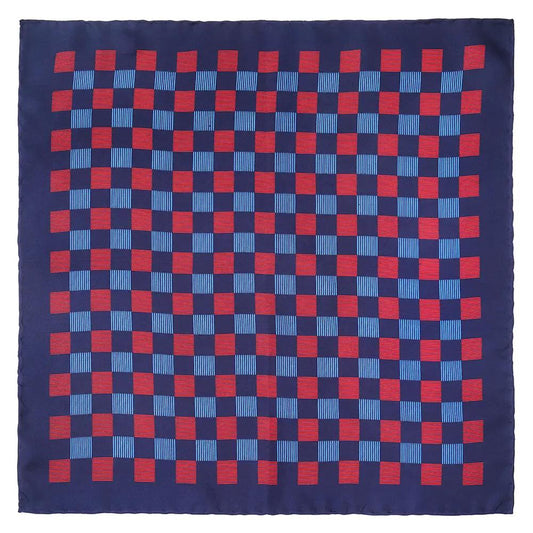 Countryside Hare (Wool & Silk Mix) Pocket Square In Brown
