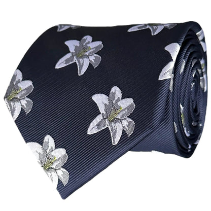 Lily Floral Tie by OFL Ties
