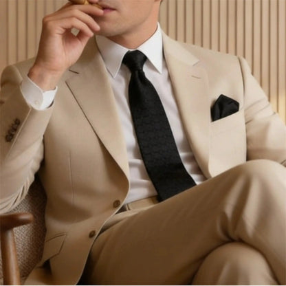 Black Noir Textured Tie by OFL Ties