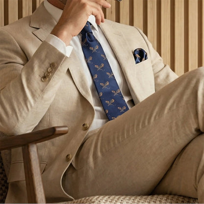 Dragon Tie Blue by OFL Ties