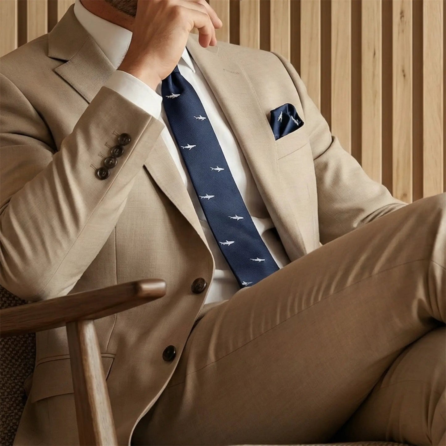 Shark Tie by OFL Ties