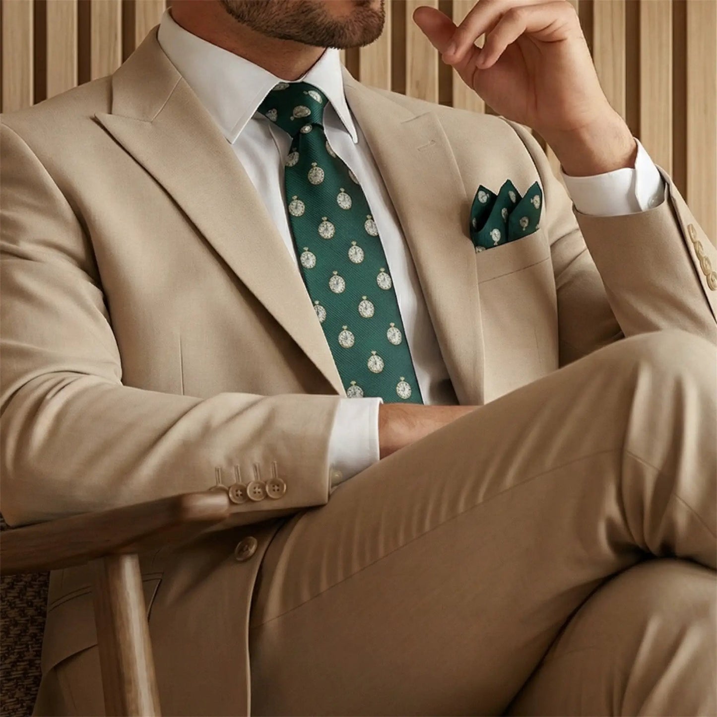 Clock Tie by OFL Ties