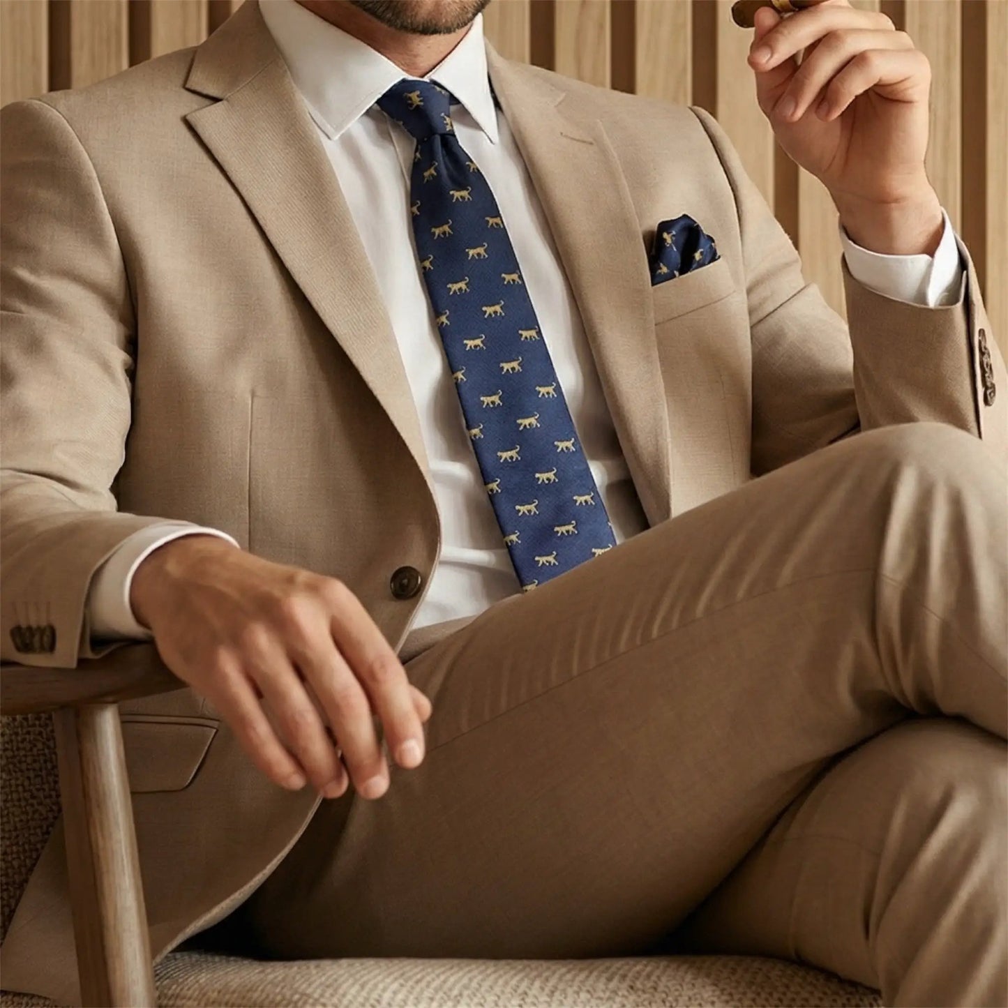 Amur Leopard Tie by OFL Ties