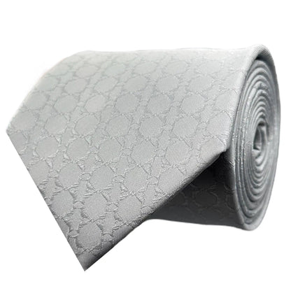Iceberg Blue Textured Tie by OFL Ties