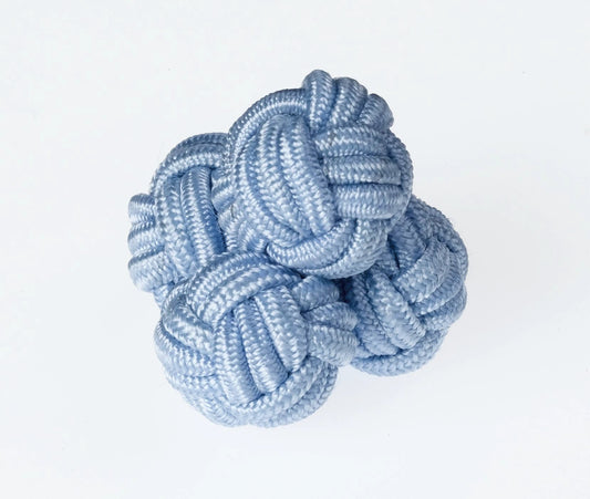 K02 Sky Knots Cufflinks by Ringhart Shirting Fabrics by Ringhart Shirting Fabrics