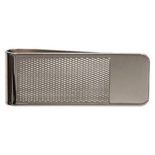 Money Clip In Silver by Benson & Clegg