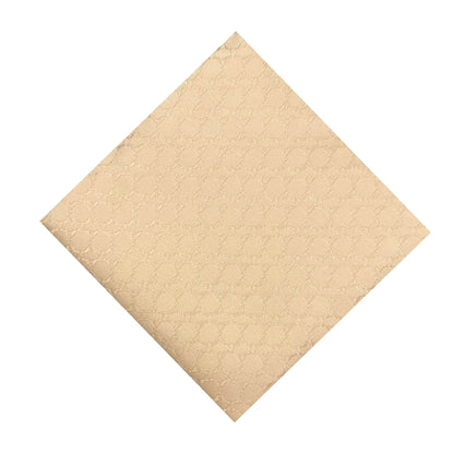 Nude Textured Pocket Square by OFL Ties