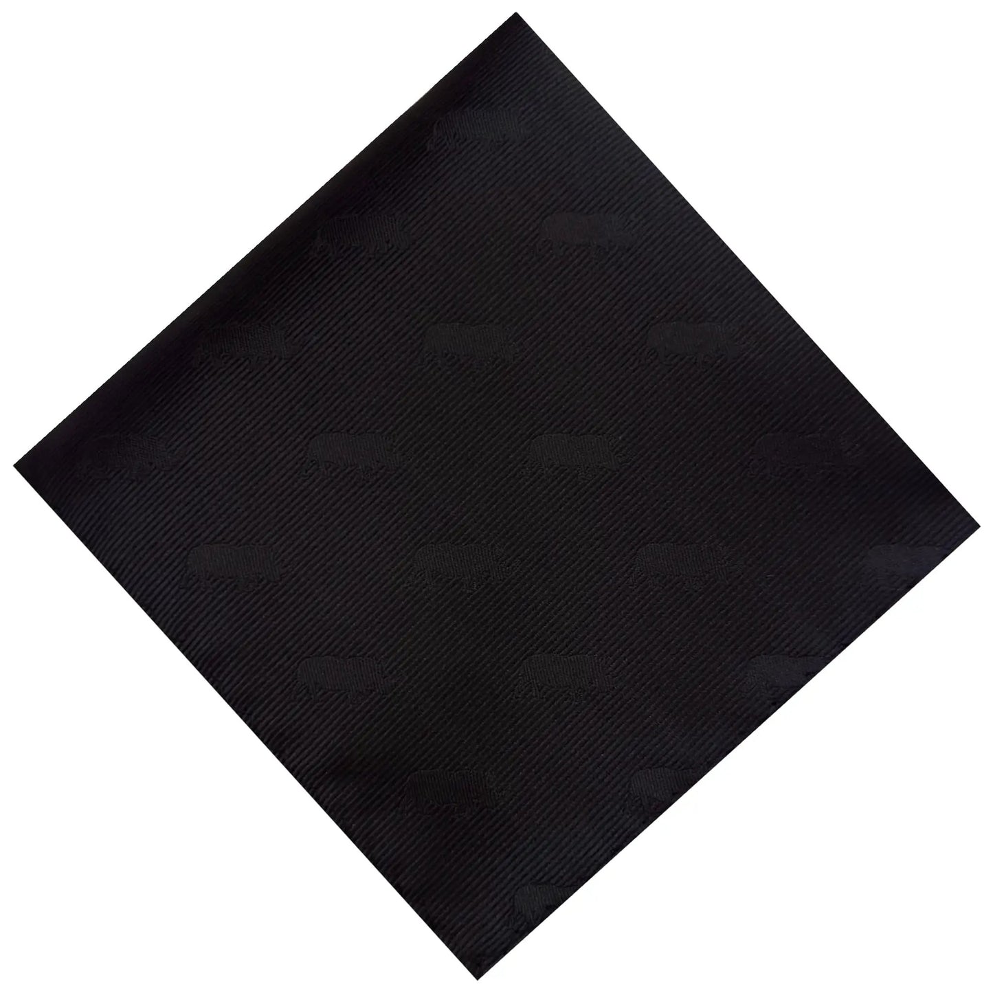 Black Rhino Pocket Square by OFL Ties