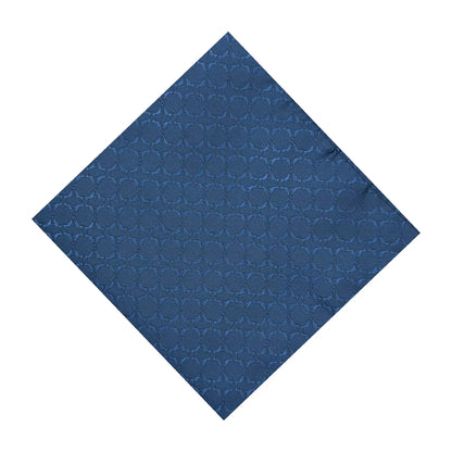 Royal Blue Textured Pocket Square by OFL Ties