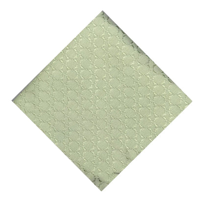 Sage Green Textured Pocket Square by OFL Ties