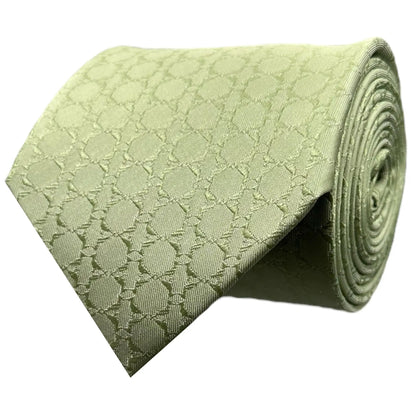 Sage Green Textured Tie by OFL Ties