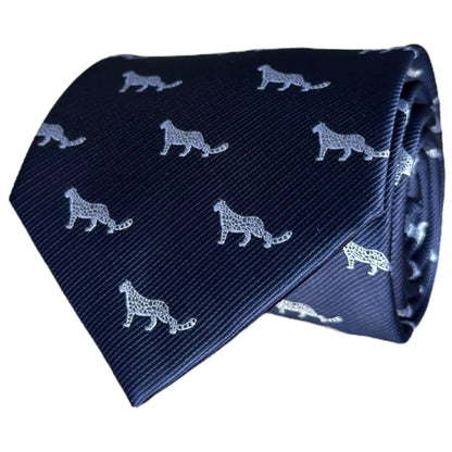 Snow Leopard Tie by OFL Ties