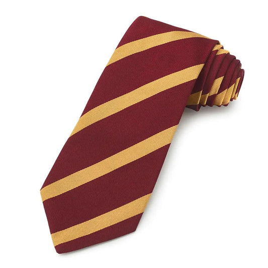 The Royal Scots Dragoon Guards (Carabiniers and Greys) Three-Fold Silk Reppe Tie by Benson & Clegg