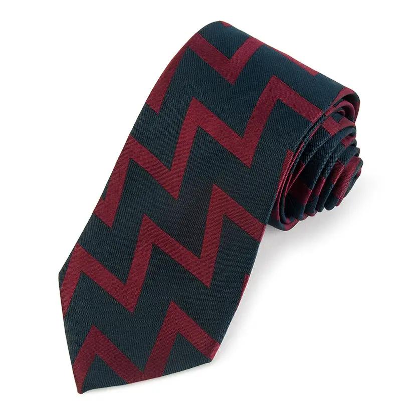Royal Artillery Three-Fold Silk Tie by Benson & Clegg