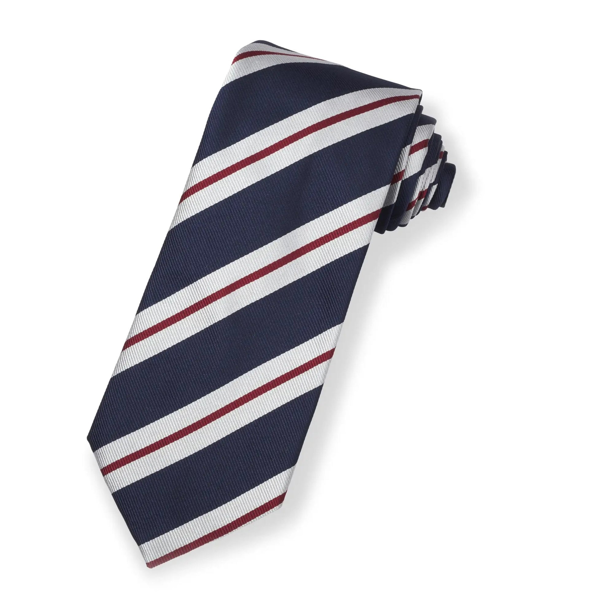 Yorkshire Hussars Silk Reppe Tie by Benson & Clegg