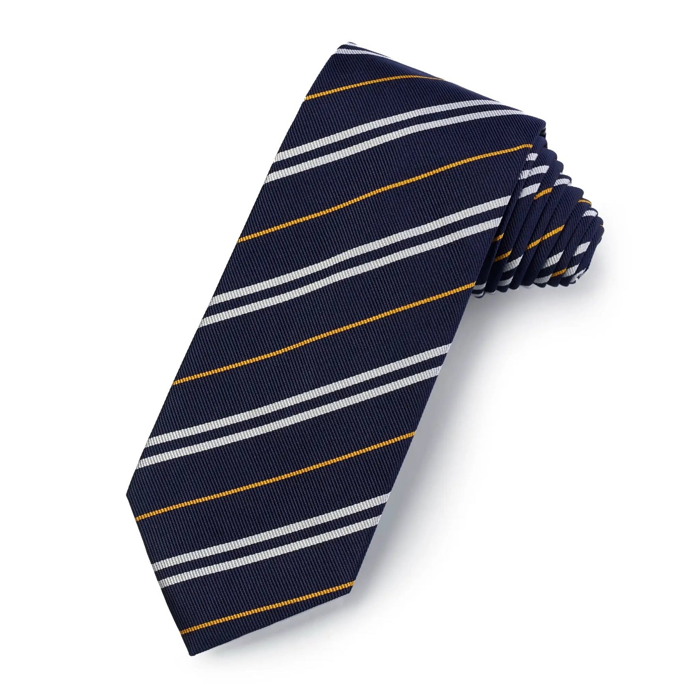 Indian Army Service Corps Three-Fold Silk Reppe Tie by Benson & Clegg