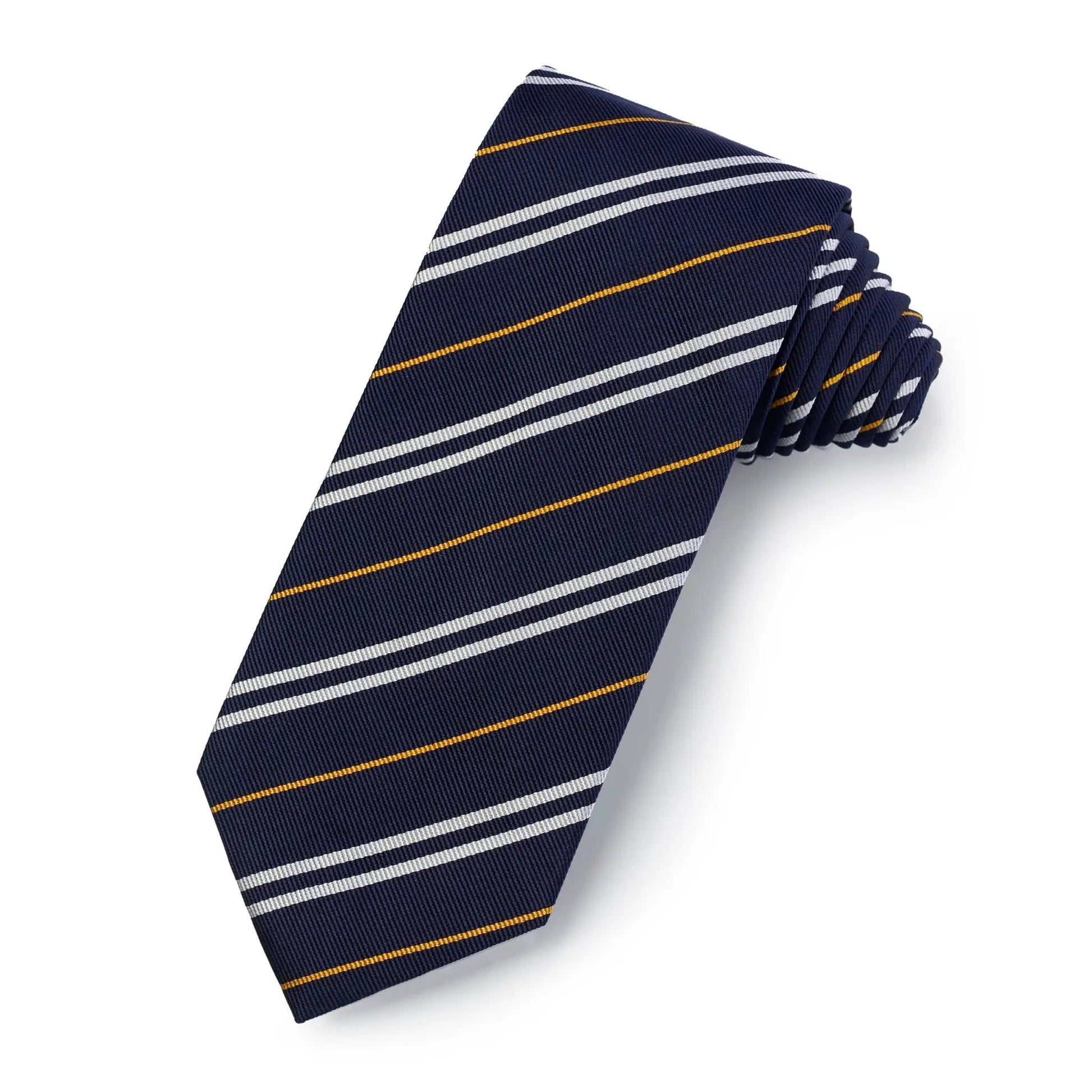 Indian Army Service Corps Three-Fold Silk Reppe Tie by Benson & Clegg
