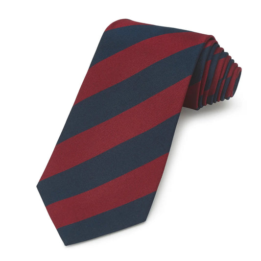 Brigade Of Guards Household Division Three-Fold Silk Tie by Benson & Clegg