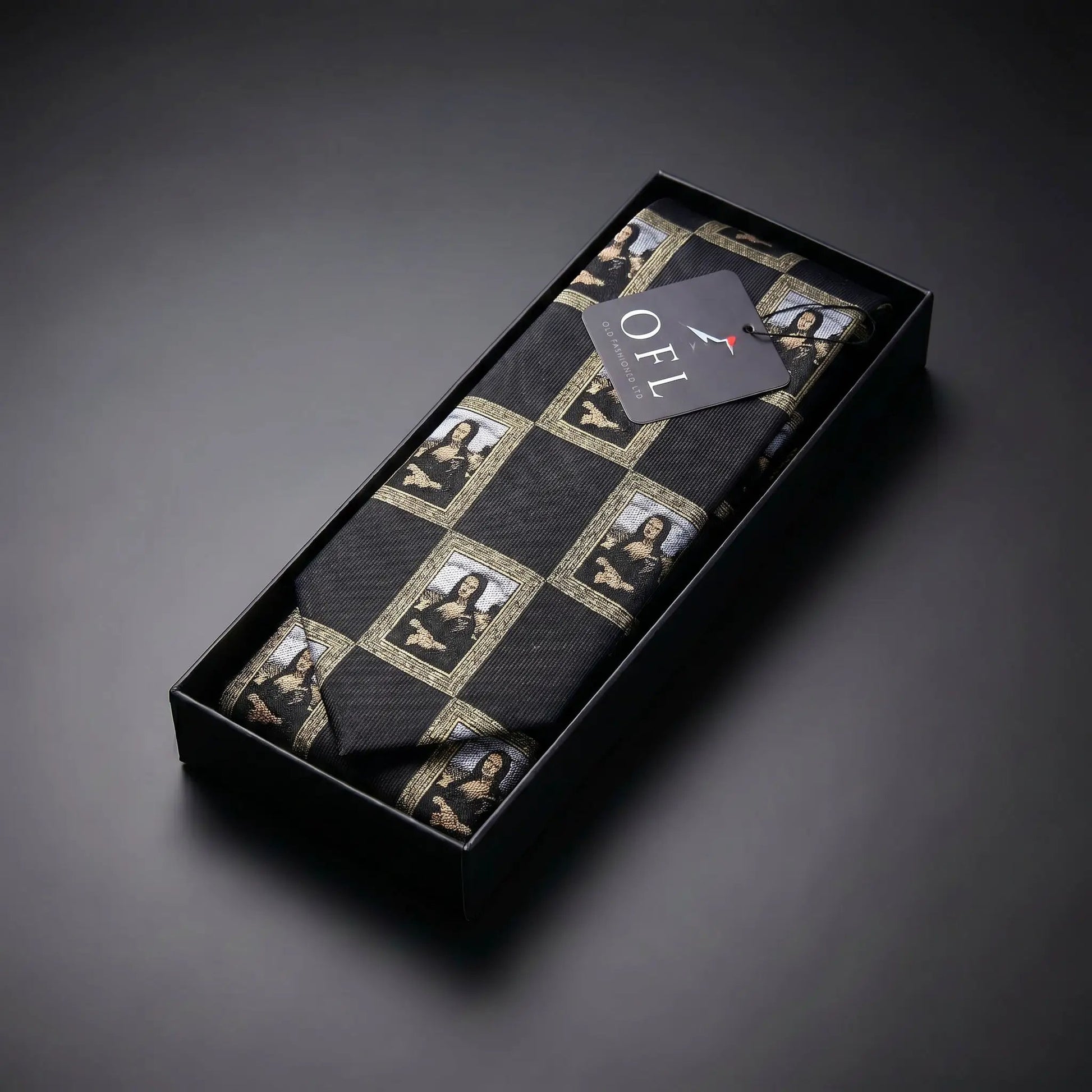 Mona Lisa Tie by OFL Ties