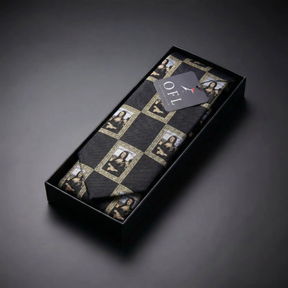 Mona Lisa Tie by OFL Ties