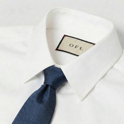 Royal Blue Textured Tie by OFL Ties