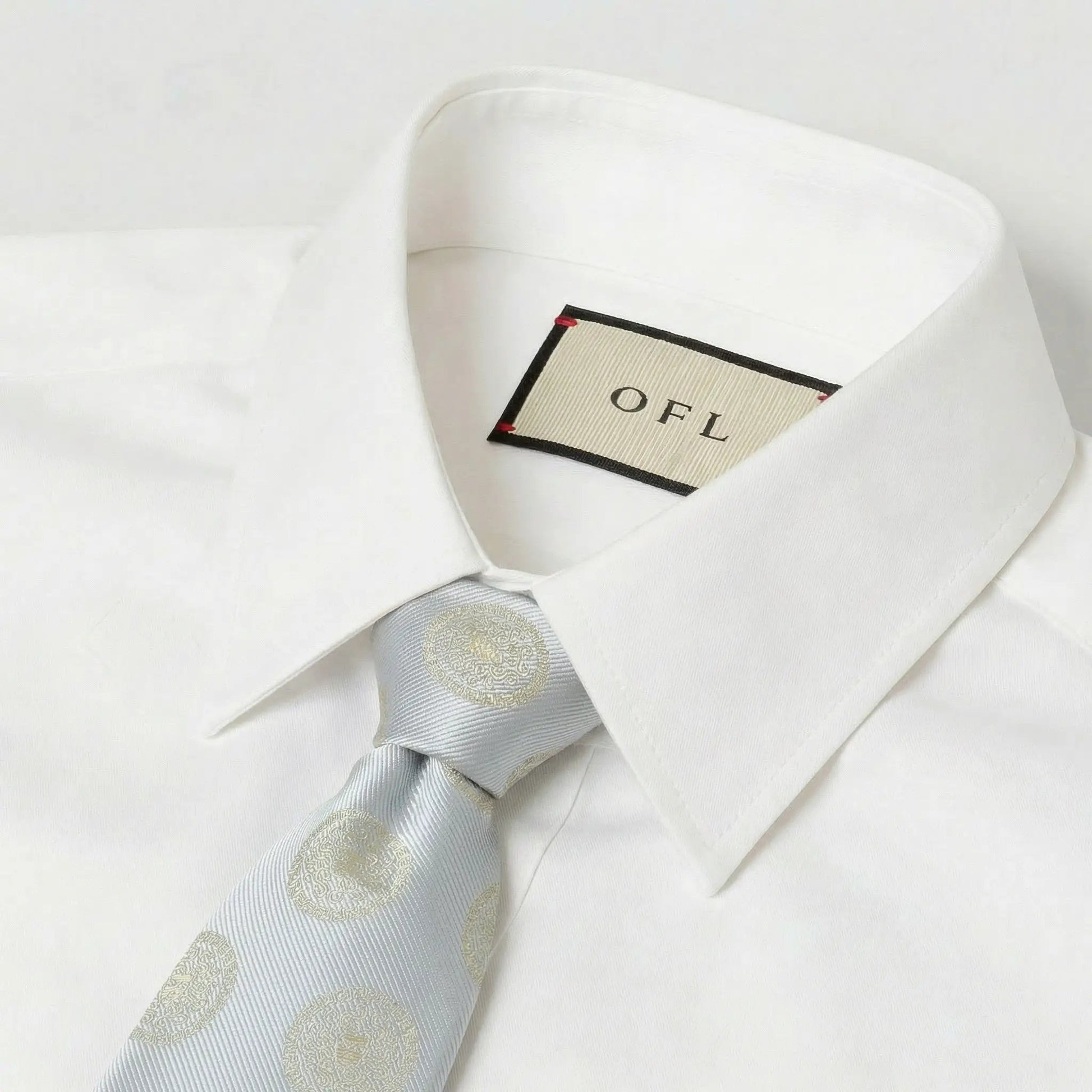 Medusa Tie Grey & Gold by OFL Ties