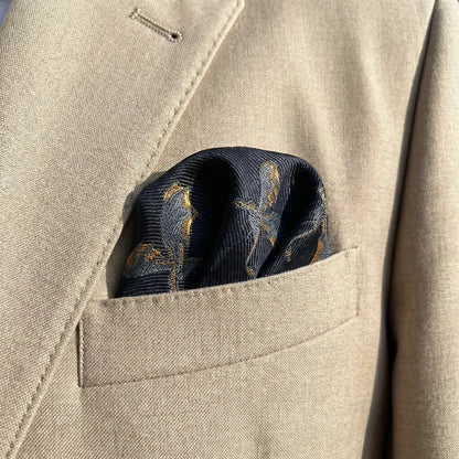 Dragon Pocket Square by OFL Ties