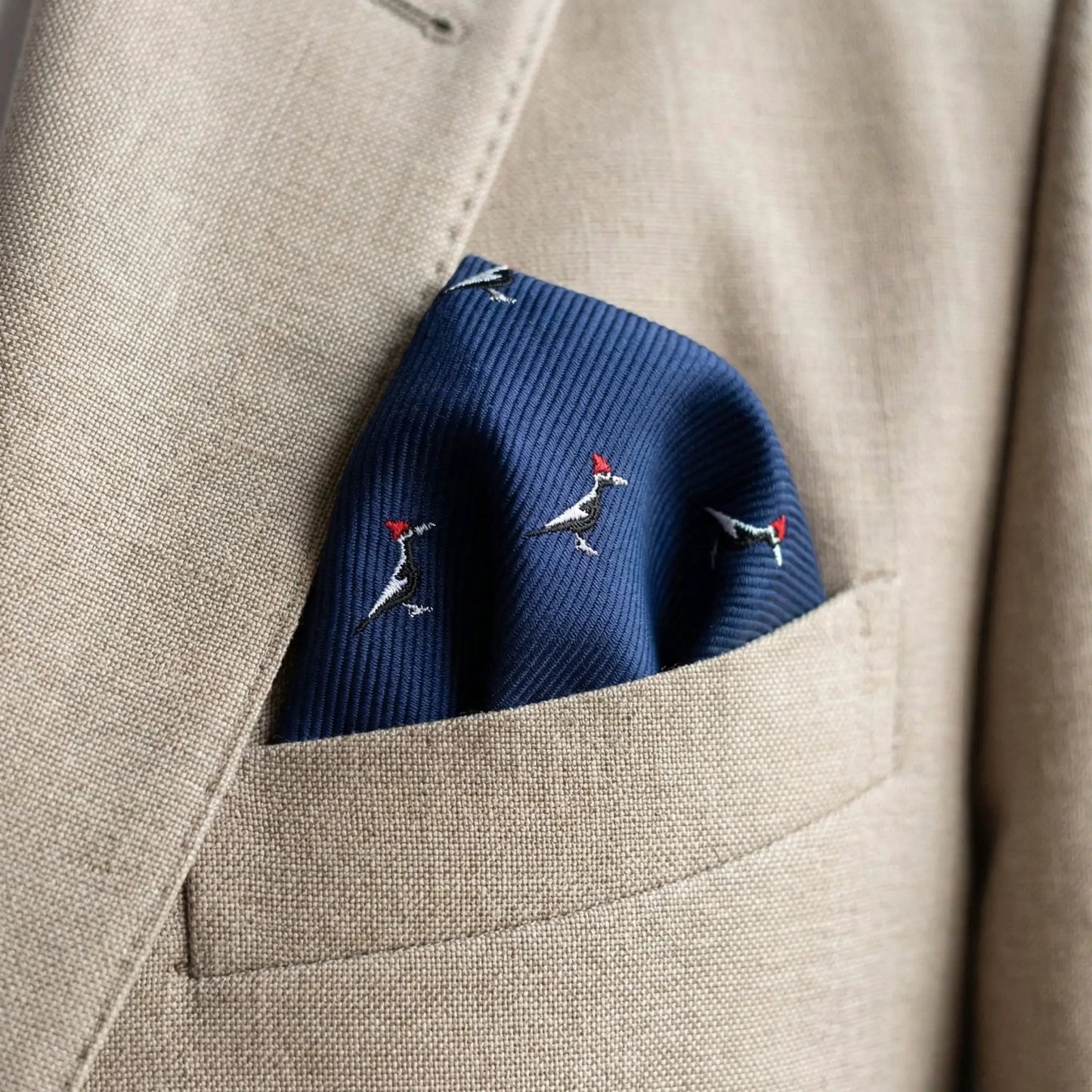 Woodpecker Pocket Square by OFL Ties