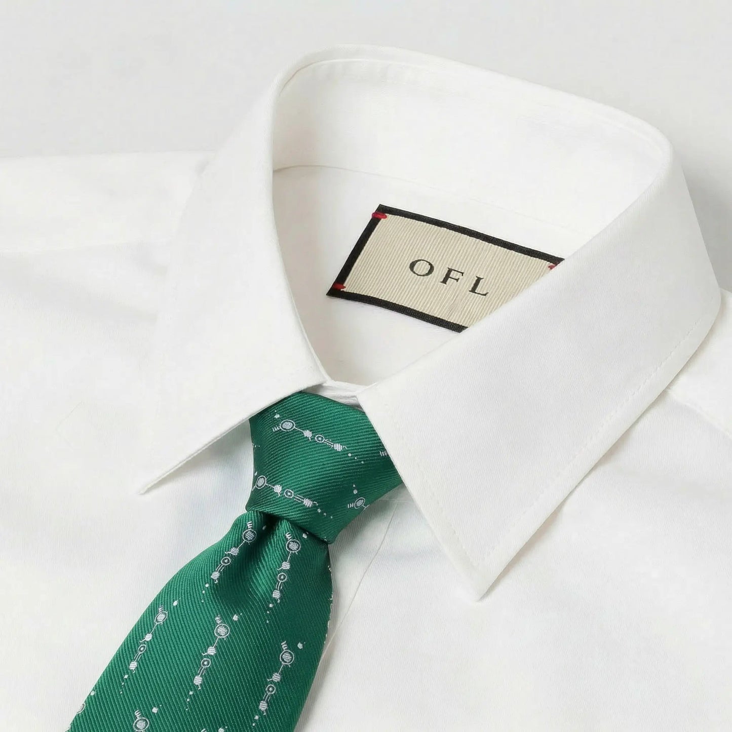 Crop Circle Alien Tie by OFL Ties