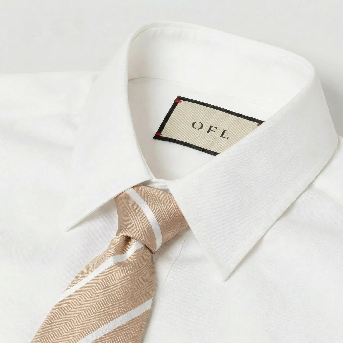 Cappuccino Stripe Tie - Hawksmoor Edit by OFL Ties