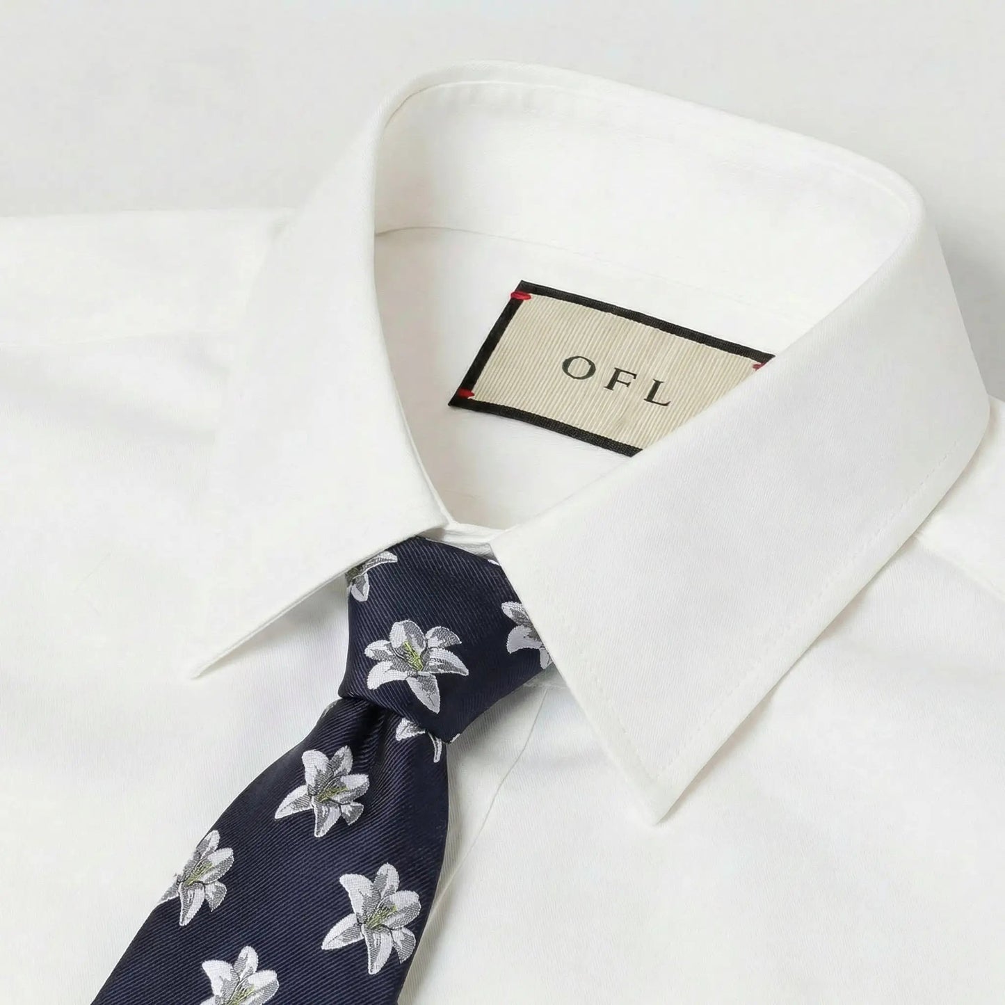 Lily Floral Tie by OFL Ties